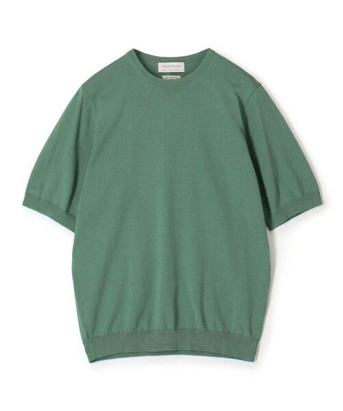 TOMORROWLAND / トゥモローランド ニット・セーター | TOMORROWLAND tricot シルクコットン クルーネックプルオーバーニット SESIA（53 グリーン）