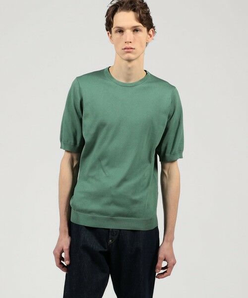 TOMORROWLAND / トゥモローランド ニット・セーター | TOMORROWLAND tricot シルクコットン クルーネックプルオーバーニット SESIA | 詳細1