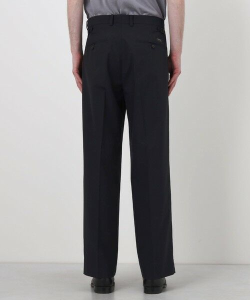 TOMORROWLAND / トゥモローランド スラックス・ドレスパンツ | ポリエステルウールトロピカル 2タックワイドストレートアジャスターパンツ | 詳細5