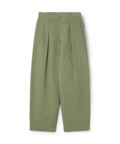 TOMORROWLAND / トゥモローランド その他パンツ | コットンリネンスラブ 1プリーツカーブパンツ