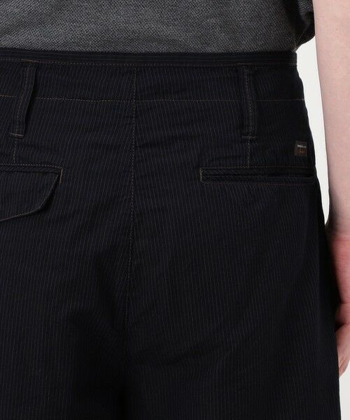 TOMORROWLAND / トゥモローランド チノ・ワークパンツ | コットンリネンキュプラ 1プリーツワイドストレート バレルパンツ | 詳細7