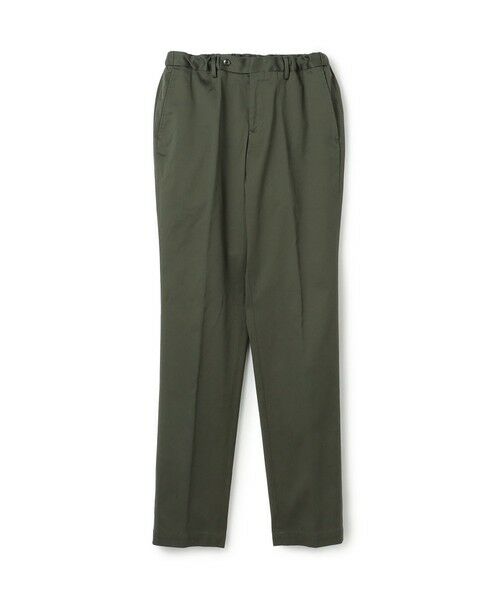TOMORROWLAND / トゥモローランド チノ・ワークパンツ | アイスコットンピケ イージースラックス（57 カーキ）
