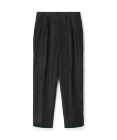 TOMORROWLAND / トゥモローランド スラックス・ドレスパンツ | 【別注】Salbatore Piccolo MARCELLO リネン1プリーツテーパードパンツ