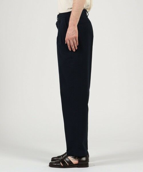 TOMORROWLAND / トゥモローランド スラックス・ドレスパンツ | 【別注】Salbatore Piccolo MARCELLO コットンシアサッカー 1プリーツテーパードパンツ | 詳細4