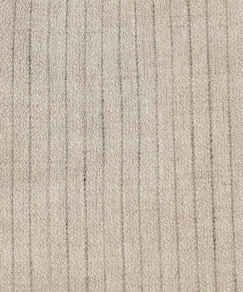 TOMORROWLAND / トゥモローランド スラックス・ドレスパンツ | リネンアムンゼンストライプ 1プリーツテーパード ペグトップパンツ | 詳細10