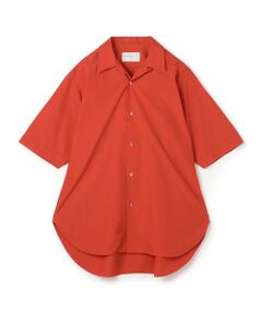 TOMORROWLAND / トゥモローランド シャツ・ブラウス | 120/2コットン オープンカラーハーフスリーブ ロングシャツ