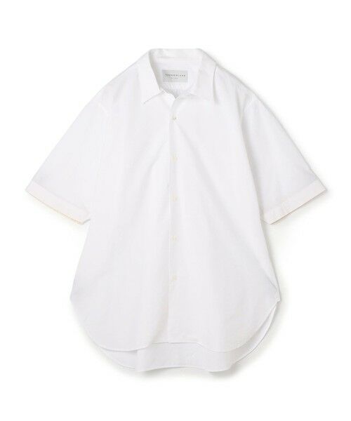 TOMORROWLAND / トゥモローランド シャツ・ブラウス | 120/2コットン オープンカラーハーフスリーブ ロングシャツ(11 ホワイト)