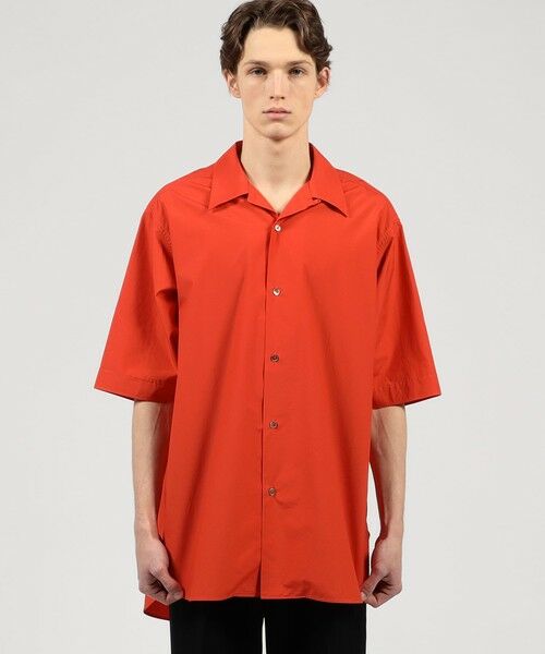 TOMORROWLAND / トゥモローランド シャツ・ブラウス | 120/2コットン オープンカラーハーフスリーブ ロングシャツ | 詳細2