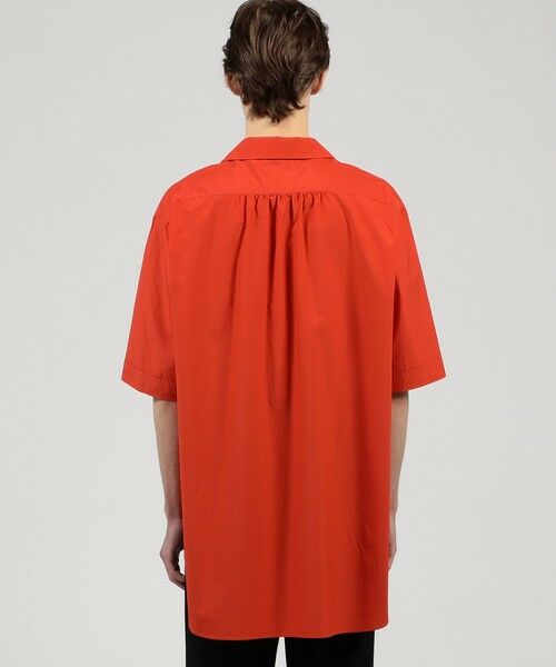 TOMORROWLAND / トゥモローランド シャツ・ブラウス | 120/2コットン オープンカラーハーフスリーブ ロングシャツ | 詳細4