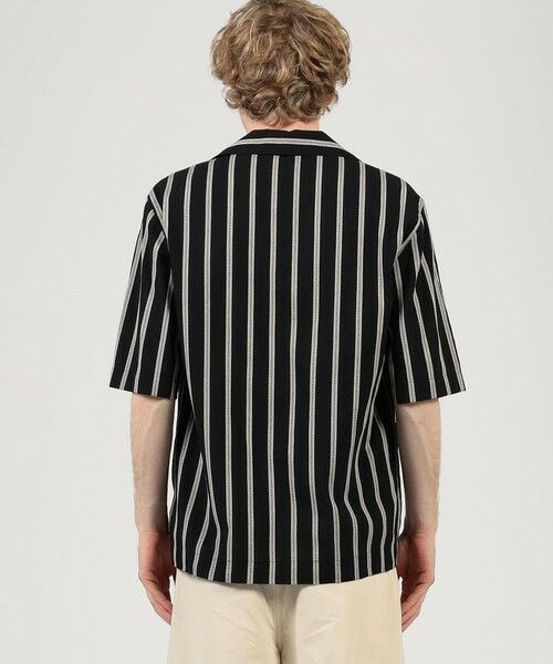 TOMORROWLAND / トゥモローランド シャツ・ブラウス | 【別注】Salbatore Piccolo CUBA コットンストライプ オープンカラー ハーフスリーブシャツ | 詳細4
