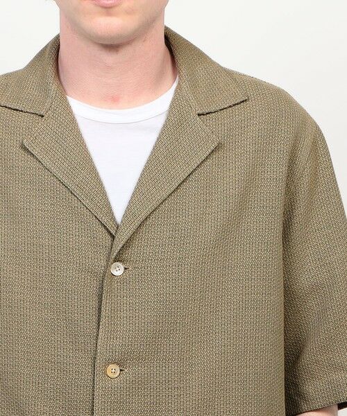 TOMORROWLAND / トゥモローランド シャツ・ブラウス | 【別注】Salbatore Piccolo CUBA コットンメッシュ オープンカラー ハーフスリーブシャツ | 詳細6