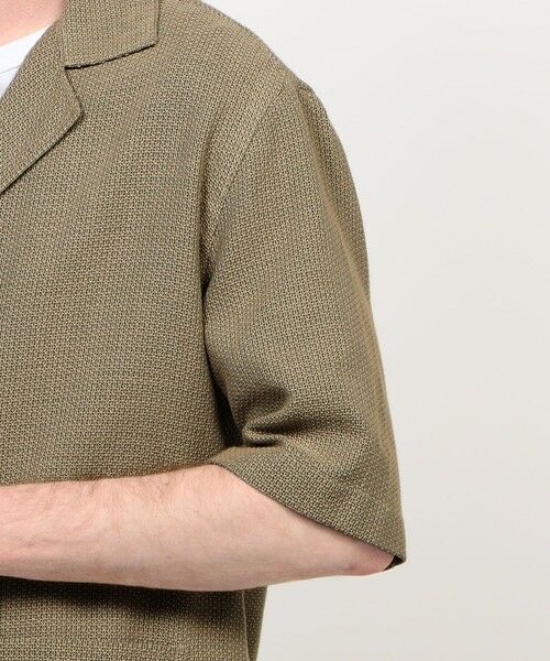 TOMORROWLAND / トゥモローランド シャツ・ブラウス | 【別注】Salbatore Piccolo CUBA コットンメッシュ オープンカラー ハーフスリーブシャツ | 詳細7