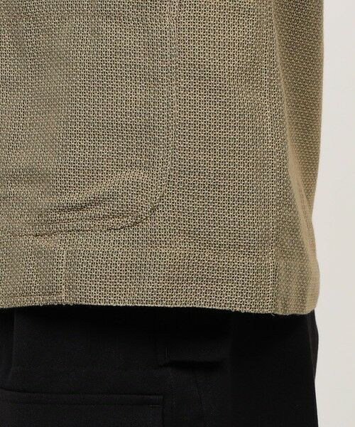 TOMORROWLAND / トゥモローランド シャツ・ブラウス | 【別注】Salbatore Piccolo CUBA コットンメッシュ オープンカラー ハーフスリーブシャツ | 詳細9