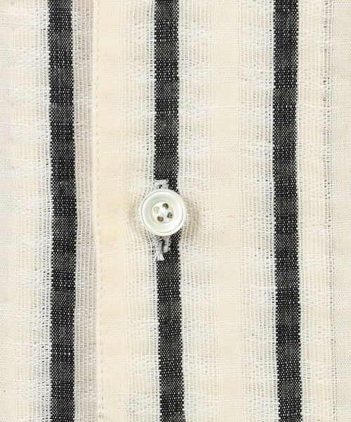 TOMORROWLAND / トゥモローランド シャツ・ブラウス | 【別注】Salbatore Piccolo BRYAN コットンリネンストライプ オープンカラー ハーフスリーブシャツ | 詳細9