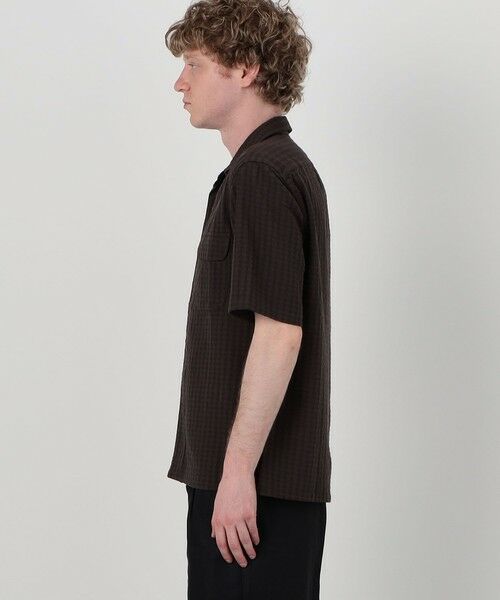 TOMORROWLAND / トゥモローランド シャツ・ブラウス | 【別注】Salbatore Piccolo BRYAN コットンドビー オープンカラー ハーフスリーブシャツ | 詳細4