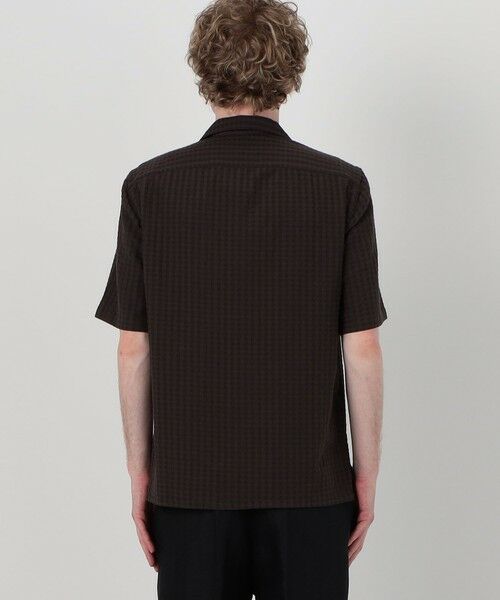 TOMORROWLAND / トゥモローランド シャツ・ブラウス | 【別注】Salbatore Piccolo BRYAN コットンドビー オープンカラー ハーフスリーブシャツ | 詳細5