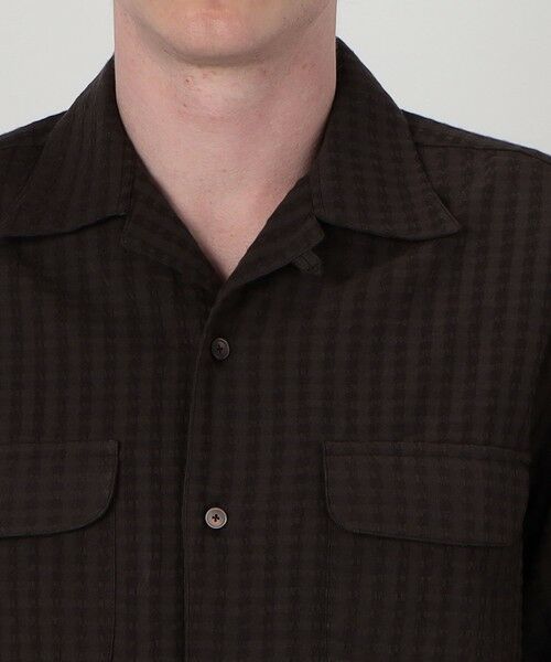 TOMORROWLAND / トゥモローランド シャツ・ブラウス | 【別注】Salbatore Piccolo BRYAN コットンドビー オープンカラー ハーフスリーブシャツ | 詳細6