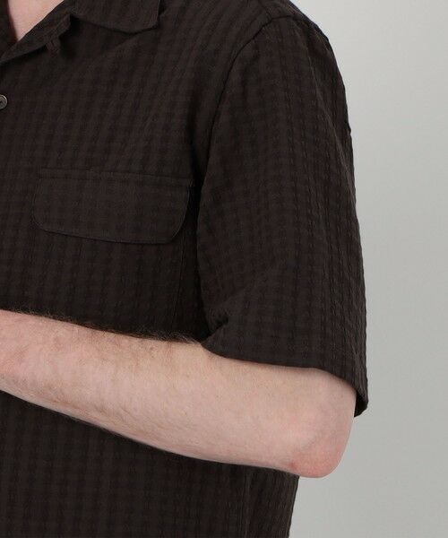 TOMORROWLAND / トゥモローランド シャツ・ブラウス | 【別注】Salbatore Piccolo BRYAN コットンドビー オープンカラー ハーフスリーブシャツ | 詳細8