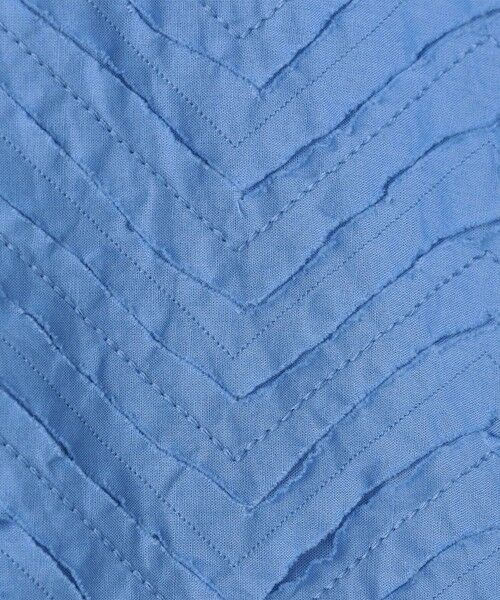 TOMORROWLAND / トゥモローランド シャツ・ブラウス | コットンブロード ステッチパターン オープンカラーハーフスリーブシャツ | 詳細10