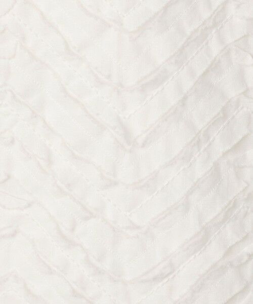 TOMORROWLAND / トゥモローランド シャツ・ブラウス | コットンブロード ステッチパターン オープンカラーハーフスリーブシャツ | 詳細9