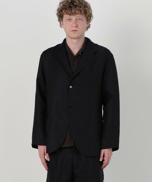 TOMORROWLAND / トゥモローランド テーラードジャケット | 【別注】Salbatore Piccolo GIACCA CHIAIA リネン シングルブレステッド 2Bジャケット | 詳細3