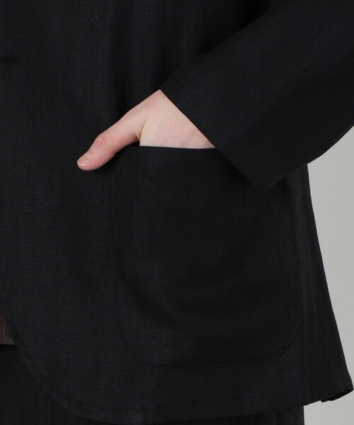 TOMORROWLAND / トゥモローランド テーラードジャケット | 【別注】Salbatore Piccolo GIACCA CHIAIA リネン シングルブレステッド 2Bジャケット | 詳細8