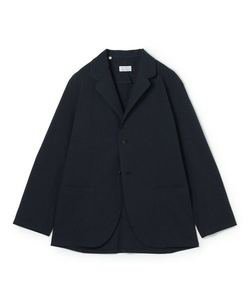 TOMORROWLAND / トゥモローランド テーラードジャケット | 【別注】Salbatore Piccolo GIACCA CHIAIA コットンシアサッカー シングルブレステッド 2Bジャケット（69 ネイビー）