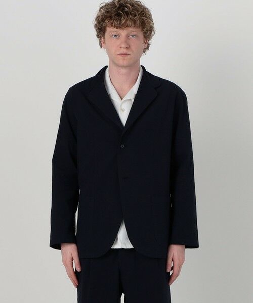TOMORROWLAND / トゥモローランド テーラードジャケット | 【別注】Salbatore Piccolo GIACCA CHIAIA コットンシアサッカー シングルブレステッド 2Bジャケット | 詳細3