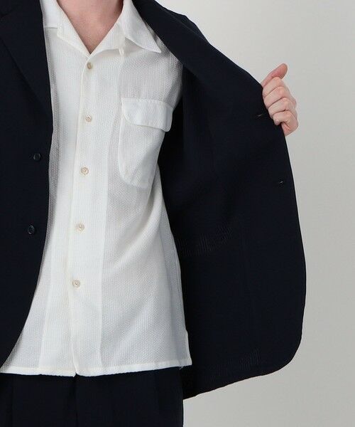 TOMORROWLAND / トゥモローランド テーラードジャケット | 【別注】Salbatore Piccolo GIACCA CHIAIA コットンシアサッカー シングルブレステッド 2Bジャケット | 詳細6