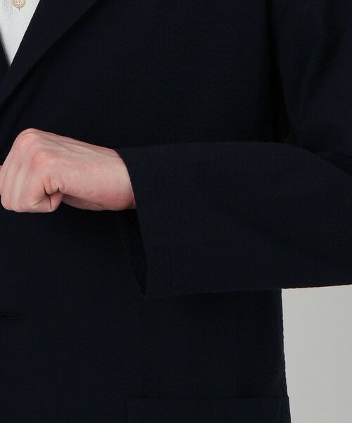 TOMORROWLAND / トゥモローランド テーラードジャケット | 【別注】Salbatore Piccolo GIACCA CHIAIA コットンシアサッカー シングルブレステッド 2Bジャケット | 詳細8