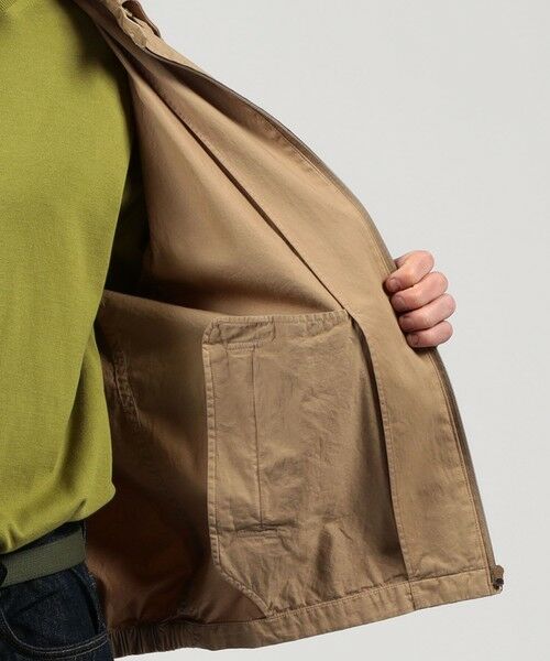 TOMORROWLAND / トゥモローランド ブルゾン | コットンツイル ジップアップブルゾン SONDRIO | 詳細5