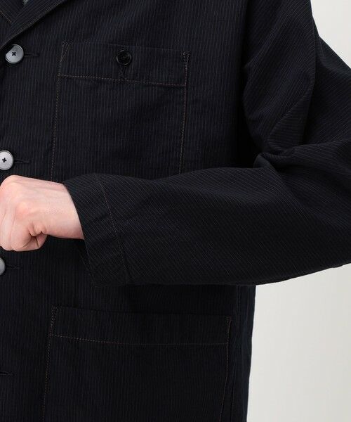 TOMORROWLAND / トゥモローランド ブルゾン | コットンリネンキュプラ ドルマンスリーブ カバーオールジャケット | 詳細10