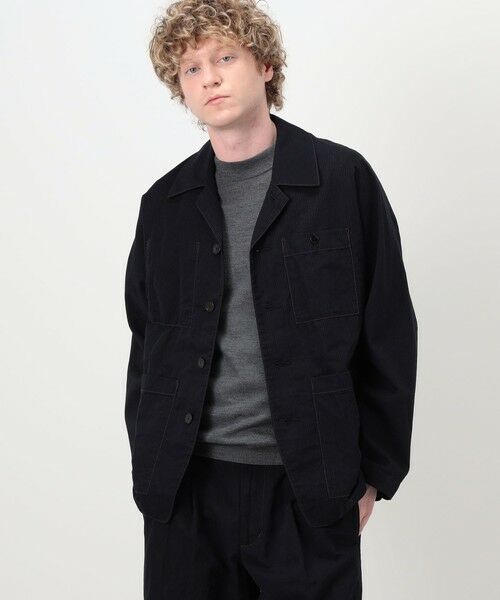 TOMORROWLAND / トゥモローランド ブルゾン | コットンリネンキュプラ ドルマンスリーブ カバーオールジャケット | 詳細2