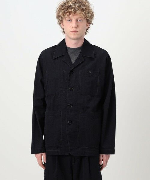 TOMORROWLAND / トゥモローランド ブルゾン | コットンリネンキュプラ ドルマンスリーブ カバーオールジャケット | 詳細3