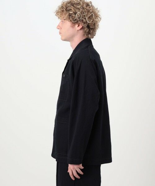TOMORROWLAND / トゥモローランド ブルゾン | コットンリネンキュプラ ドルマンスリーブ カバーオールジャケット | 詳細4