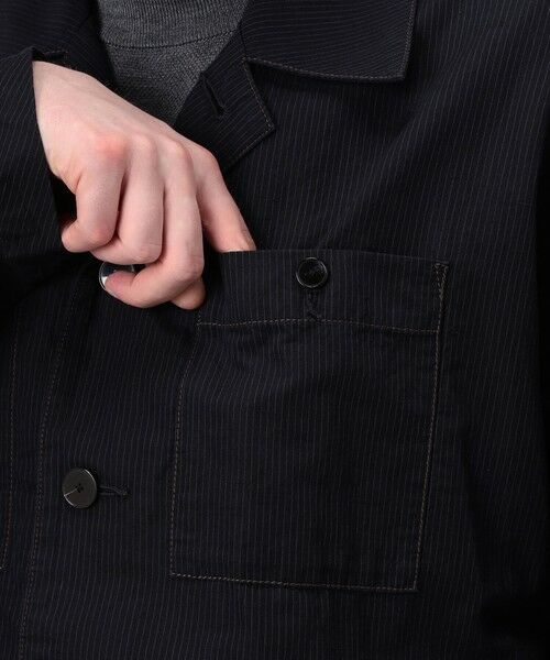 TOMORROWLAND / トゥモローランド ブルゾン | コットンリネンキュプラ ドルマンスリーブ カバーオールジャケット | 詳細9