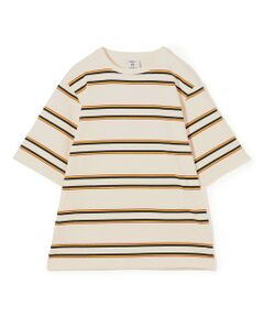 TOMORROWLAND / トゥモローランド カットソー | 【別注】BARBARIAN コットンボーダー ハーフスリーブ クルーネックカットソー