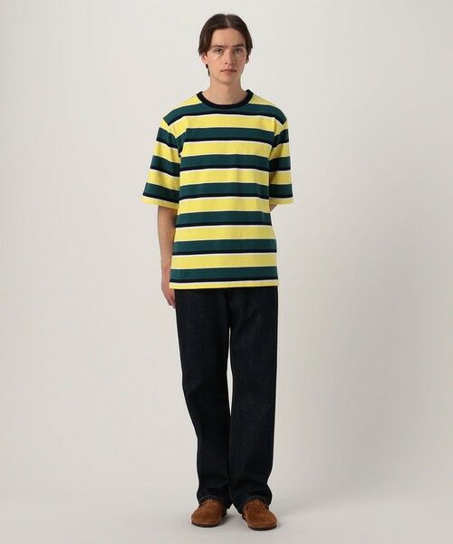 TOMORROWLAND / トゥモローランド カットソー | 【別注】BARBARIAN コットンボーダー ハーフスリーブ クルーネックカットソー | 詳細1