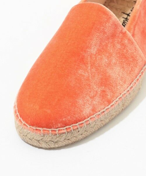 TOMORROWLAND / トゥモローランド フラットシューズ | Made in ALICANTE コットンレーヨンシルクベルベット エスパドリーユ | 詳細5