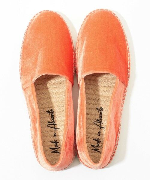 TOMORROWLAND / トゥモローランド フラットシューズ | Made in ALICANTE コットンレーヨンシルクベルベット エスパドリーユ | 詳細7