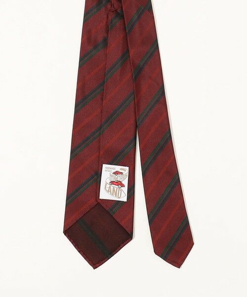 TOMORROWLAND / トゥモローランド ネクタイ | TOMORROWLAND MADE IN ITALY シルクジャガード レジメンタルストライプネクタイ | 詳細2