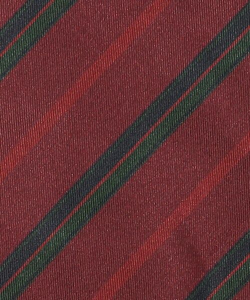 TOMORROWLAND / トゥモローランド ネクタイ | TOMORROWLAND MADE IN ITALY シルクジャガード レジメンタルストライプネクタイ | 詳細4