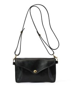 TOMORROWLAND / トゥモローランド ショルダーバッグ | 【別注】GLENROYAL MEDIUM PURSE WITH STRAP ブライドルレザー ショルダーミニバッグ