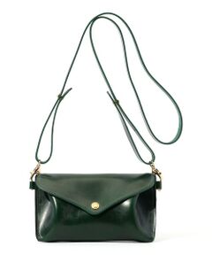 TOMORROWLAND / トゥモローランド ショルダーバッグ | 【別注】GLENROYAL MEDIUM PURSE WITH STRAP ブライドルレザー ショルダーミニバッグ