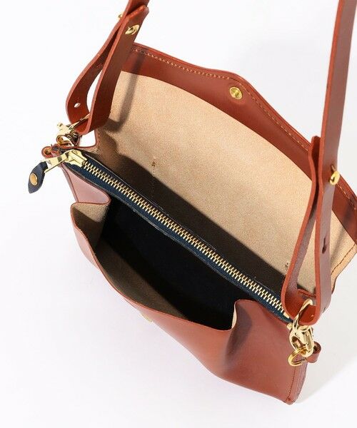 TOMORROWLAND / トゥモローランド ショルダーバッグ | 【別注】GLENROYAL MEDIUM PURSE WITH STRAP ブライドルレザー ショルダーミニバッグ | 詳細10