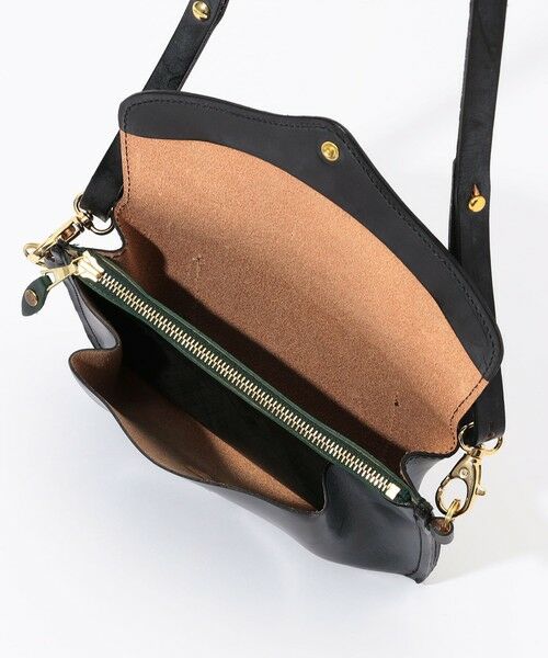 TOMORROWLAND / トゥモローランド ショルダーバッグ | 【別注】GLENROYAL MEDIUM PURSE WITH STRAP ブライドルレザー ショルダーミニバッグ | 詳細12