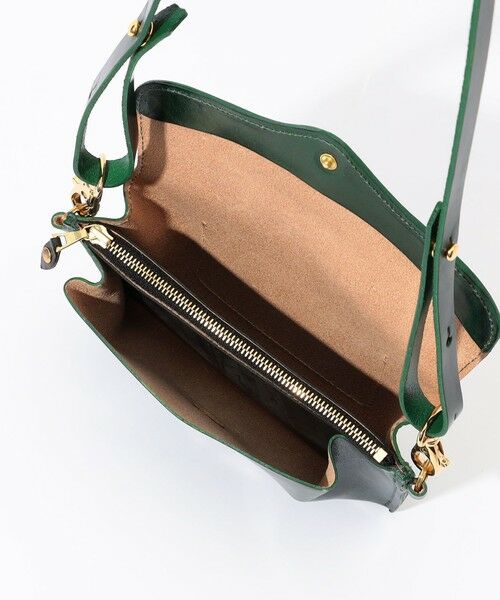TOMORROWLAND / トゥモローランド ショルダーバッグ | 【別注】GLENROYAL MEDIUM PURSE WITH STRAP ブライドルレザー ショルダーミニバッグ | 詳細14