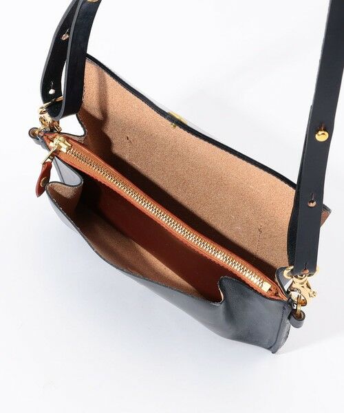 TOMORROWLAND / トゥモローランド ショルダーバッグ | 【別注】GLENROYAL MEDIUM PURSE WITH STRAP ブライドルレザー ショルダーミニバッグ | 詳細16