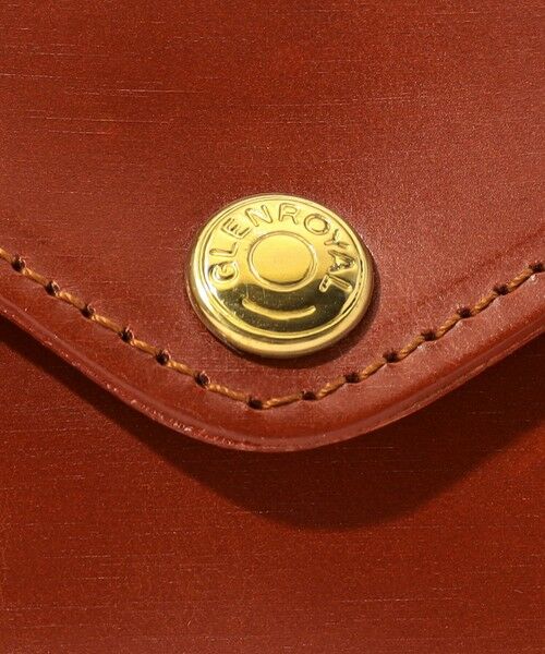 TOMORROWLAND / トゥモローランド ショルダーバッグ | 【別注】GLENROYAL MEDIUM PURSE WITH STRAP ブライドルレザー ショルダーミニバッグ | 詳細8