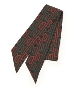 TOMORROWLAND ジオメトリック柄 シルクスカーフ